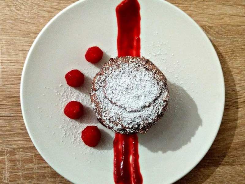 Warme Schokoküchlein mit flüssigem&nbsp;Kern