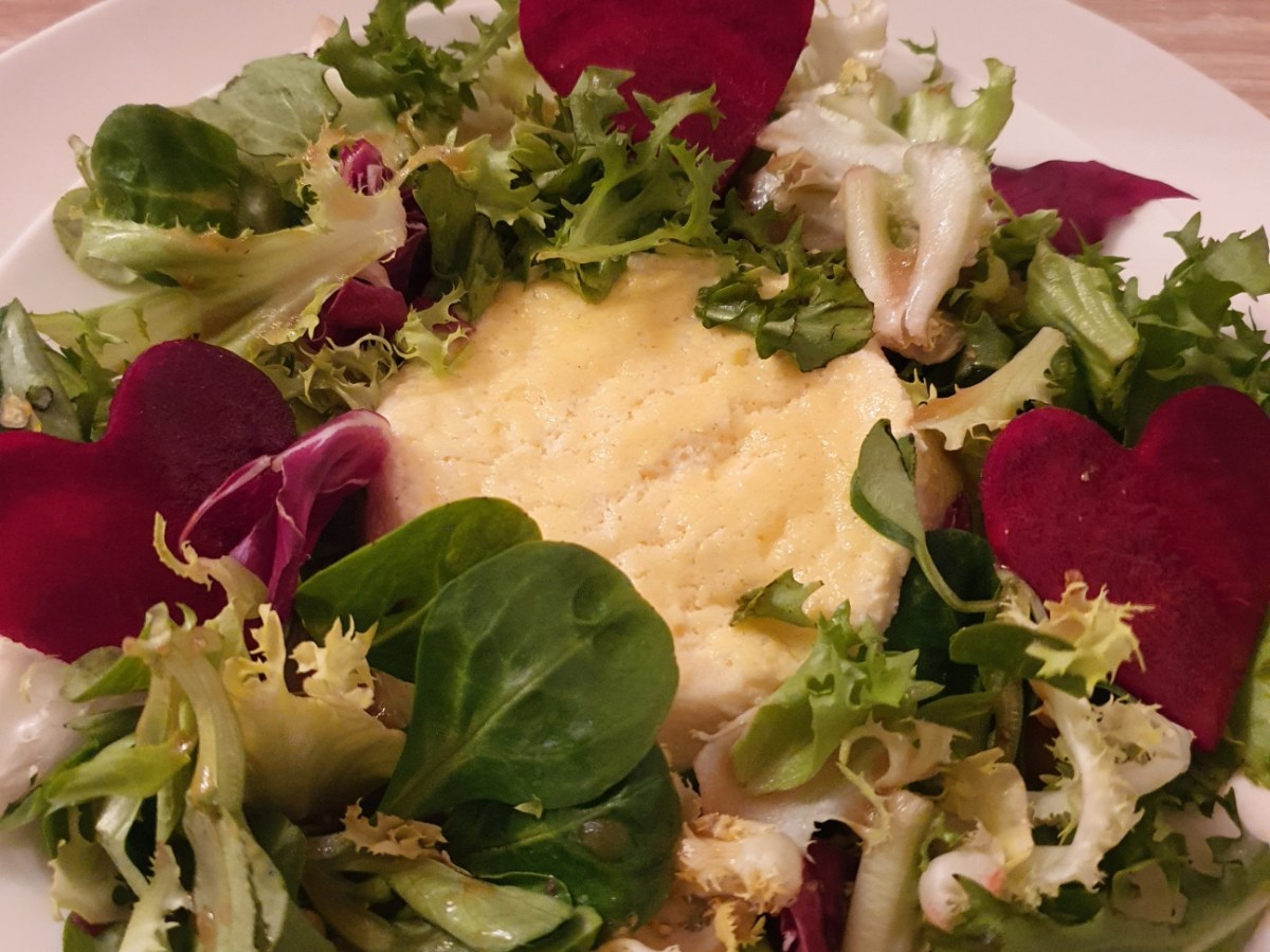 Ziegenkäse-Crème-brulée